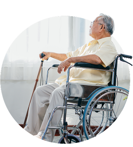Veteran receiving in-home care from PHS in Las Vegas